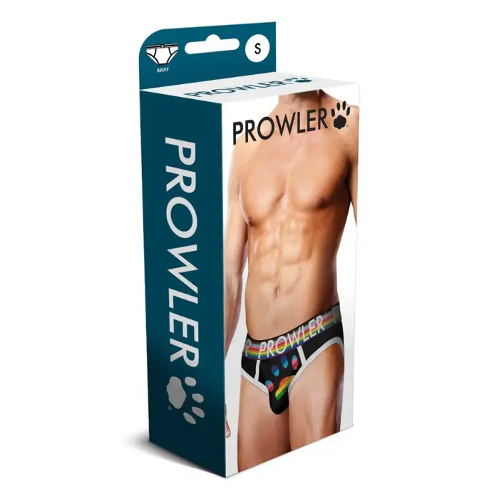 Oversized Paw Briefs – S – Black