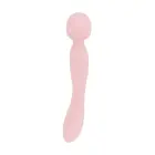 Good Vibes Only Simi dubultais wand vibrators – 24.4 cm (9.6″) – rozā — Foto 2