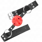 KINK hingav palliklamber 4 cm topeltneetidega, reguleeritav – punane — Foto 2