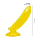 BAILE Passionate Fruit dildo – 20 cm – kollane — Foto 5