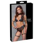Cottelli BONDAGE tops un apakšbikšu komplekts – melns – XL — Foto 1