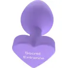 Slepenās ieejas anālais spraudnis – līdz 7 cm – Violets — Foto 5
