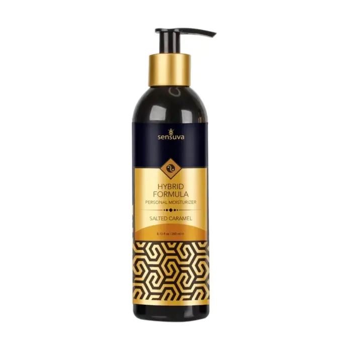 Sensuva Hybrid intīmais mitrinātājs Salted Caramel – 240 ml