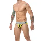 MOB Stripe Classic Jock – Yellow – L — Photo 1