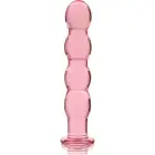Ibiza Nebula Series Model 10 stiklinis dildo – 16.5 cm (6.5″) – rožinis — Nuotrauka 4