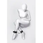 Anonymo handcuffs, PU leather, print, 27 cm Foto 3