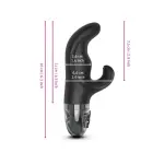 Mystim Hop Bob eStim Dual-Function Vibrator – 16.5 cm (6.5″) – Black — Photo 6