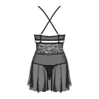 Black Babydoll and Thong Set – S/M — Photo 5