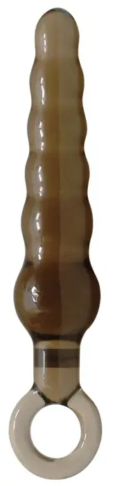 Anal Drops anālais spraudnis – 19 cm – Ar tekstūru Foto 2