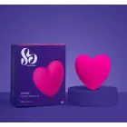Je t'aime Pāru sirds vibrators – rozā — Foto 8