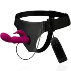 Harness Attraction Vincent jänese vibraatorisüsteem 15 cm (5.9″) x 4 cm (1.6″) – must — Foto 3