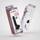 Inviktus - skysto silikono dildo – 19 cm (7″) – juodas — Nuotrauka 1