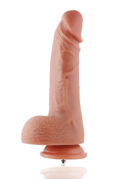 Hismith KlicLok reālistisks dildo – 20 cm – miesas krāsa