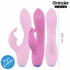ONINDER Cute Love Bunny truša vibrators – 14.5 cm (5.7″) – rozā — Foto 2