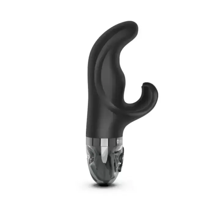 Двухфункциональный вибратор Mystim Hop Bob eStim – 16.5 cm (6.5″) – черный