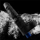 Real Softee uzlādējams vibrējošs dildo – 25.5 cm (10″) – Melns Foto 15