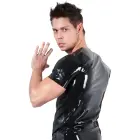 Latex T-Shirt – Black – XL — Photo 6
