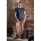 Men's Shirt with Lacing and D-Ring – Blue/Black – L — Photo 6