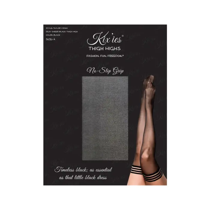 Kix'ies Taylor sukad kuni reieni – mustad – Üks suurus