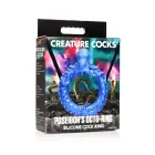 Poseidon's Octo-Ring – Silicone Cock Ring – Blue — Photo 1