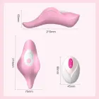 Носимый Impulse вибратор – 9 cm (3.5″) – розовый — Фото 9