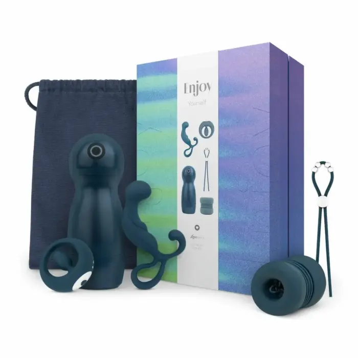 LoveBoxxx Deluxe Box Men Multi-Function Set with Storage Bag