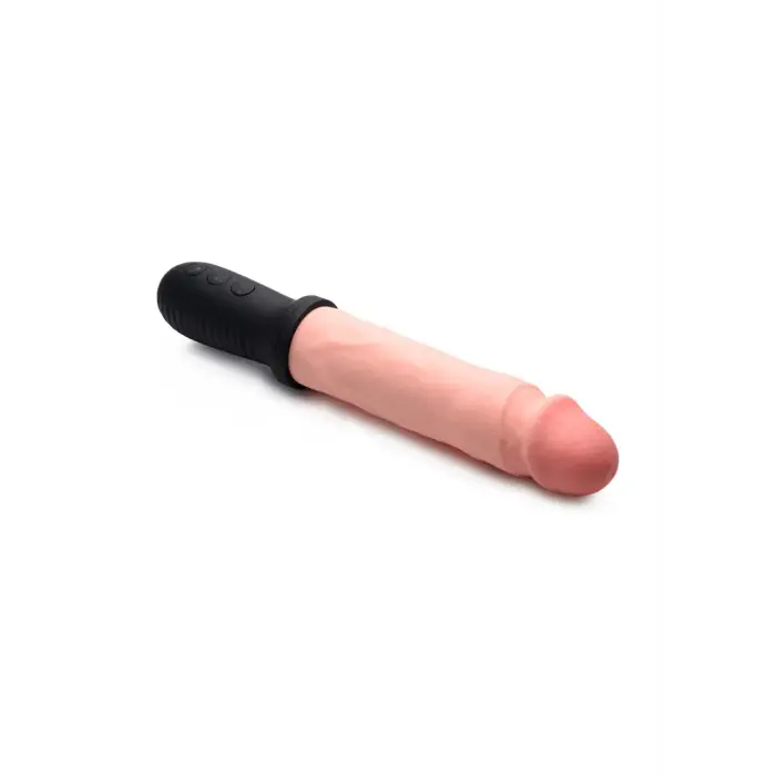 Auto Pounder - Vibrating and Thrusting Dildo with Handle Photo