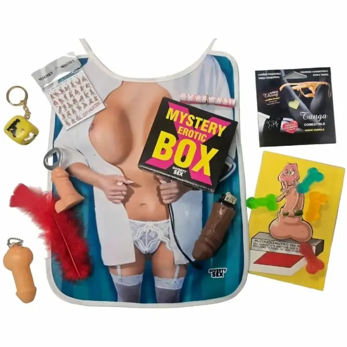 DIVERTY SEX DIABLO PICANTE pārsteiguma dāvanu kaste sievietēm 10x10cm