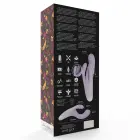 MIA Guell Ergonomic Dual Motor intīmās masāžas vibrators – 19.2 cm (7.6″) – rozā — Foto 3