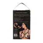 Open Cup Bra Deluxe Harness – Black — Photo 6