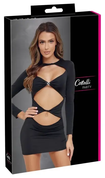 Cottelli PARTY мини-платье – чёрное – XL