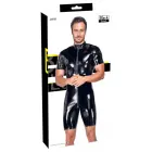 Black Level Men's Shiny Vinyl Playsuit – 3XL — Photo 1