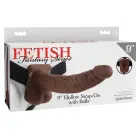 Fetish Fantasy Series dobais strap-on dildo ar regulējamu jostu – 24 cm (9.4″) – miesas krāsa — Foto 1