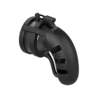 Mancage Model 19 Silicone Chastity System with Ball Divider – 11.5 cm – Black — Photo 1