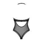 Obsessive Medilla Halterneck Bodysuit with Lace – Black – XS/S — Photo 4