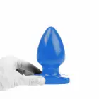 Piko formos analinis kištukas M – 13 cm (5.1″) – Mėlynas — Nuotrauka 2
