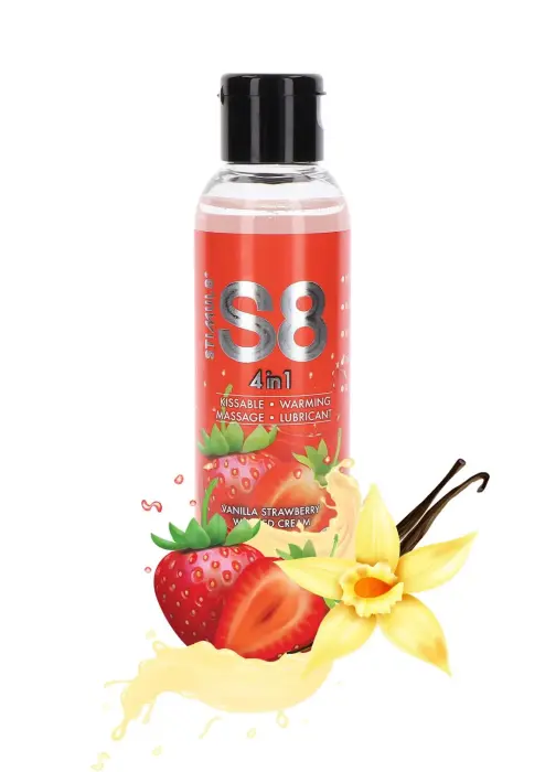 S8 4-in-1 Dessert Lubricant – Strawberry – 125 ml