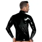 Black Level Men's Vinyl and Net Long Sleeve Shirt – S — Photo 4