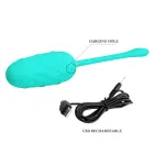 PRETTY LOVE Marina vibreeriv muna – 12 cm – roheline — Foto 12