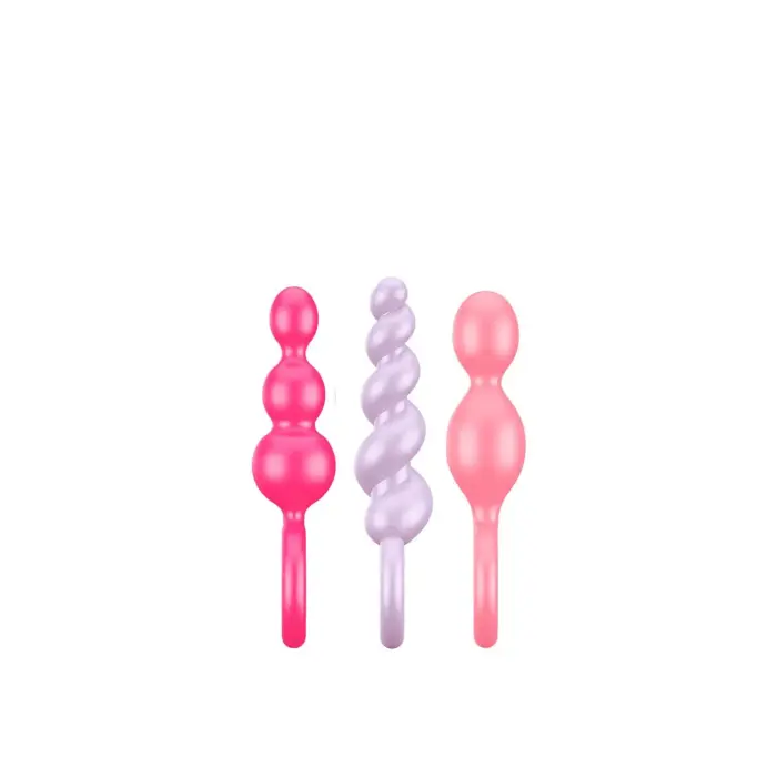 Satisfyer Plugs 3 dildo rinkinys – Spalvotas Photo