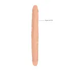 Realistic Double Dildo – 36 cm (14″) – Skin — Photo 4
