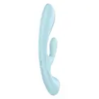 Satisfyer Triple Oh кролик-вибратор – 18 cm (7″) – синий — Фото 5
