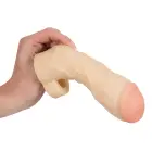 You2Toys Thicker & Bigger Extension Haut locekļa uzmava – 17 cm – miesas krāsa — Foto 6