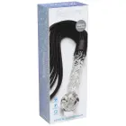 TOYJOY Crystal ādas pātaga – caurspīdīga — Foto 2