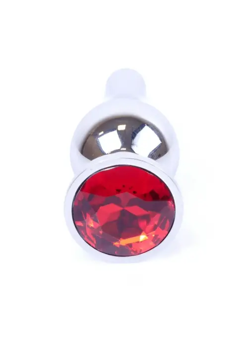 Plug-Jewellery Silver anālais spraudnis – 9.5 cm – Sarkans