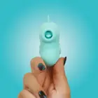 Unihorn Tip N Tease – valkājams pirksta vibrators – dinamiskas vibrācijas, silikons – zils — Foto 2