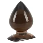 Anal Drops Big Plug – 13 cm – Juodas/Skaidrus – Multicolored Photo