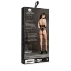 Carpo XLVI divdaļīgs komplekts – crop tops ar augstu kaklu un biksītes – melns – One size — Foto 3