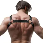 Fetish Submissive Attitude Bulldog Chest Harness – Black – One Size — Photo 3