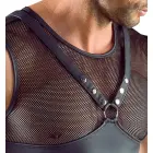 Svenjoyment Men's Harness Top with Studs and Rings – Black – XL — Photo 5